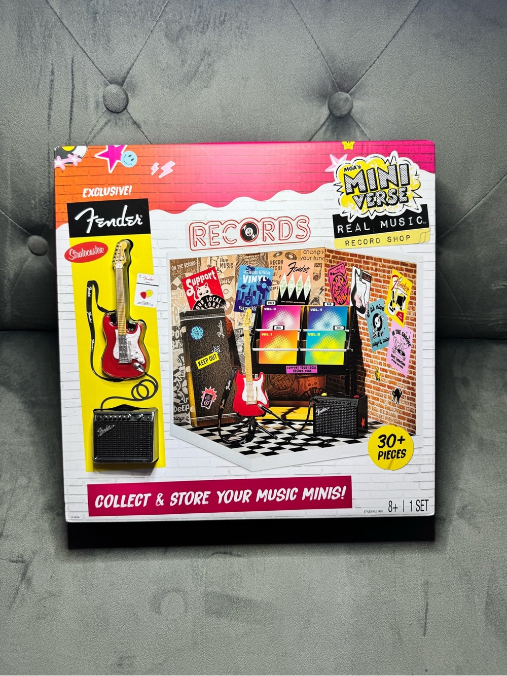 MGA’S MiniVerse Real Music Records Playset
